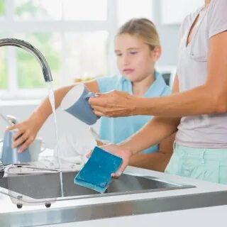 1 do the washing up