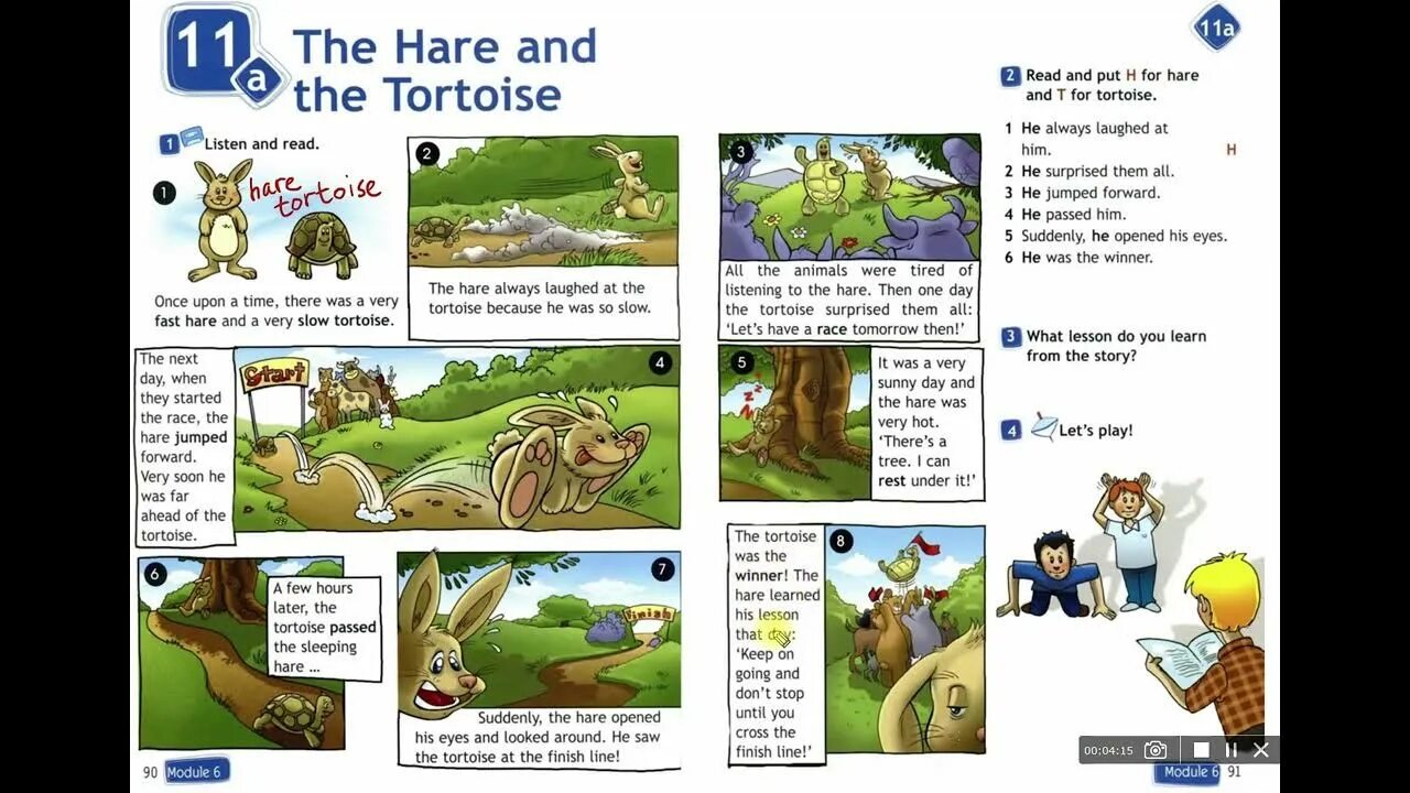 Английский язык the Hare and the Tortoise. Hare and Tortoise Spotlight 4. The Hare and the Tortoise Spotlight. Spotlight 4 аудио the Hare and the Tortoise. Спотлайт 4 стр 90