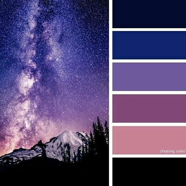 Мистические сочетания цветов. Ночная цветовая палитра. Цвет ночного неба палитра. Палитра цветов ночь. Палитра цветов ночь.
