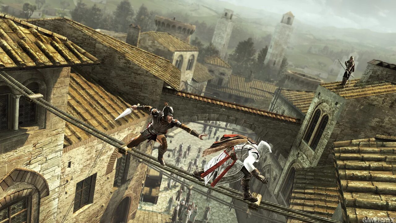Ассасин 2 загадки. Assassin's Creed 2. Ассасин 2 скрины. Ассасин Крид 2007 геймплей. Assassin’s Creed II – 2009.