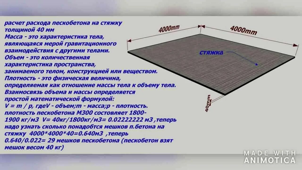 Рассчитать сколько материала. Как рассчитать объем раствора для стяжки пола калькулятор. Как посчитать куб стяжки пола. Как посчитать куб бетона на стяжку. Расчет материалов для стяжки пола.