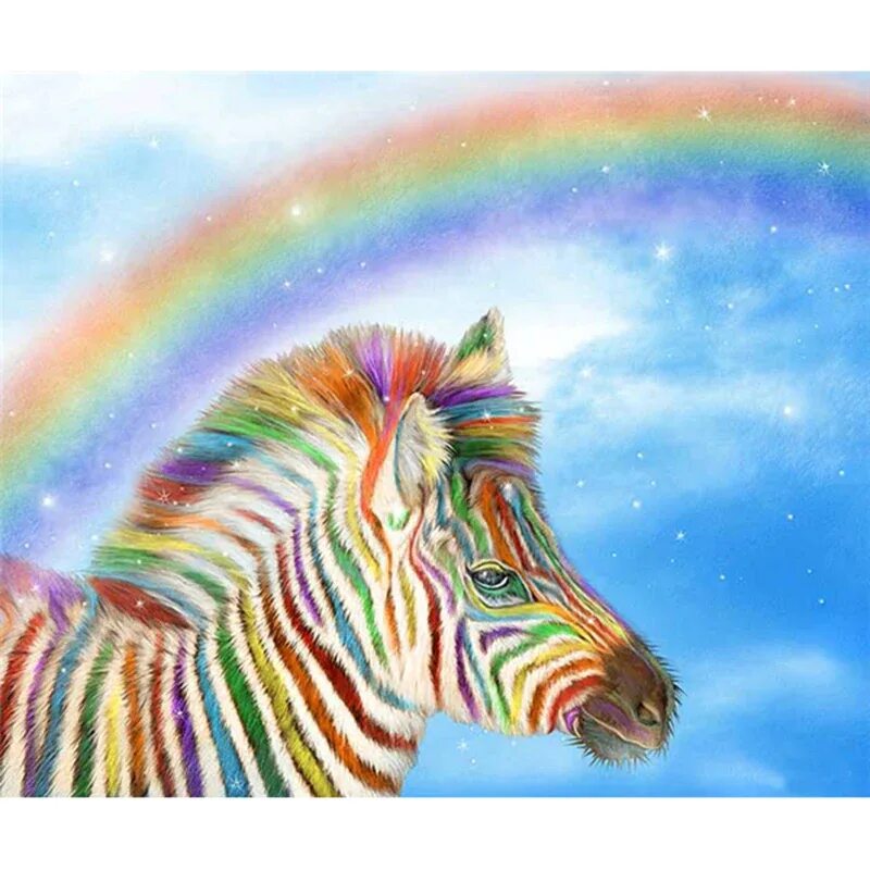 Rainbow animals