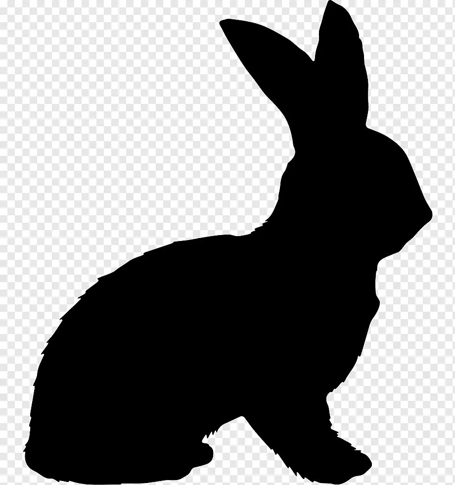 Силуэты зайцев. Силуэт зайца сбоку. Силуэт кролика. Тень зайца. Тень кролика.