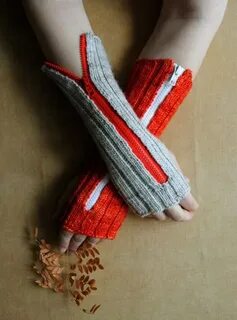 Перчатки из пряжи