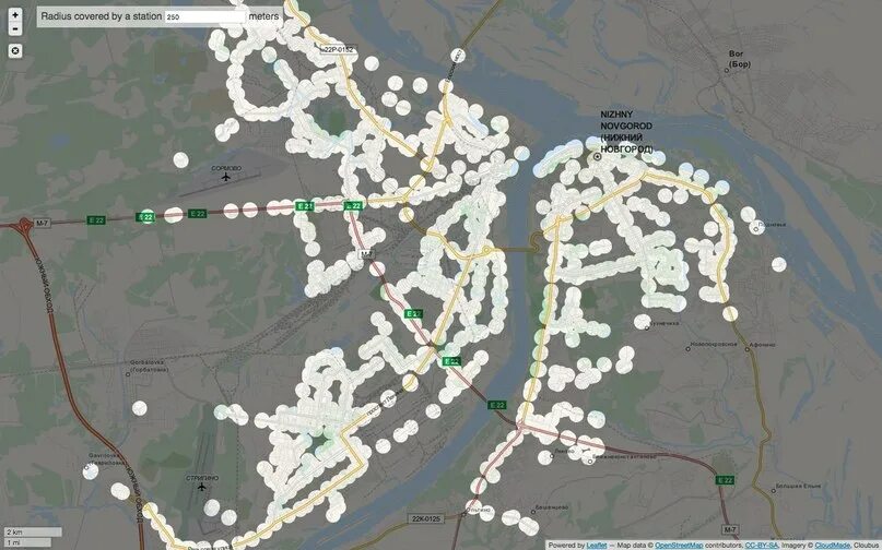 Маршрут 68 автобуса нижний новгород остановки. Радиус доступности общественного транспорта. Радиус доступности остановок. Радиус доступности остановок общественного транспорта. Радиус доступности остановок общественного транспорта в метрах.