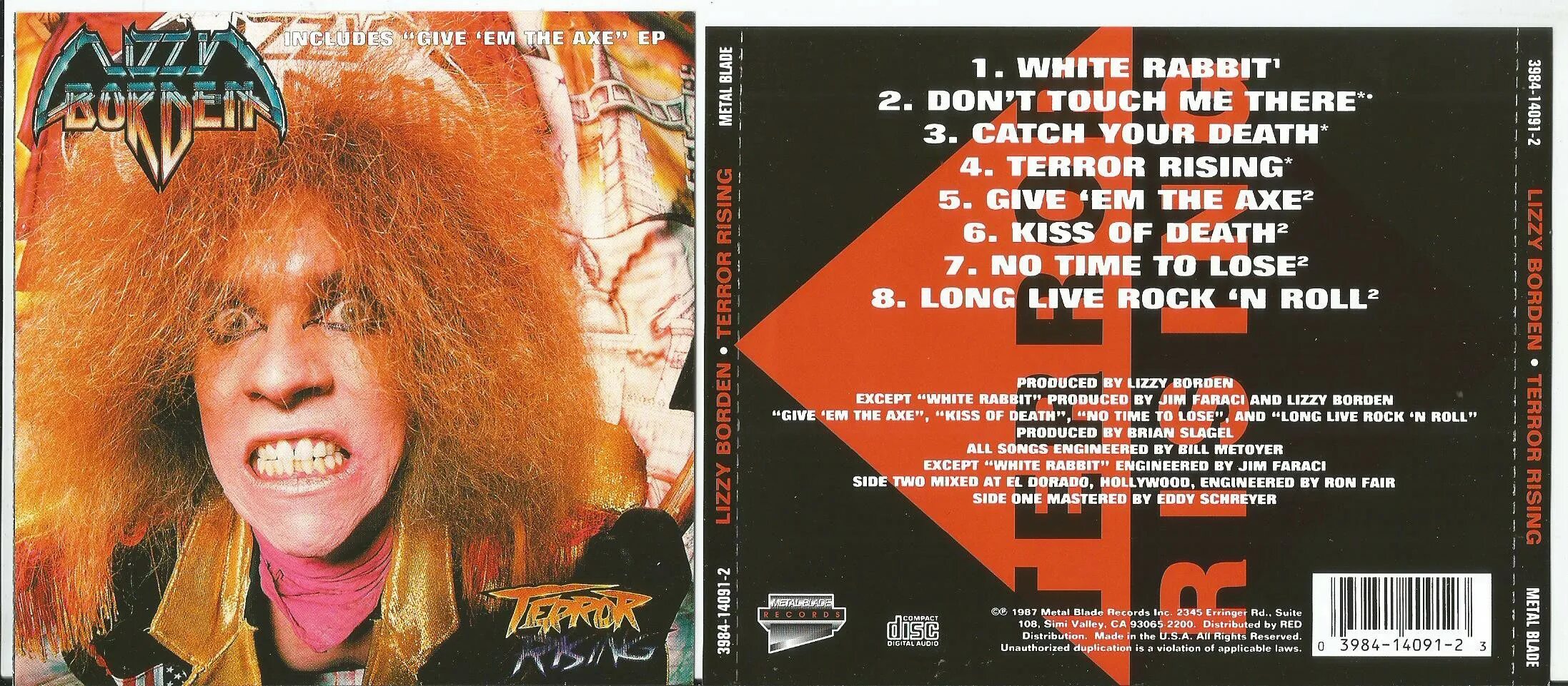 Lizzy borden. Lizzy borden - 1987 - terror rising. солист рок группы lizzy borden. lizzy borden 1984 give &#039;em the axe. lizzy borden: my midnight.