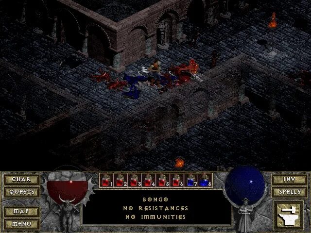 Diablo русификатор. Diablo 1 screenshots.
