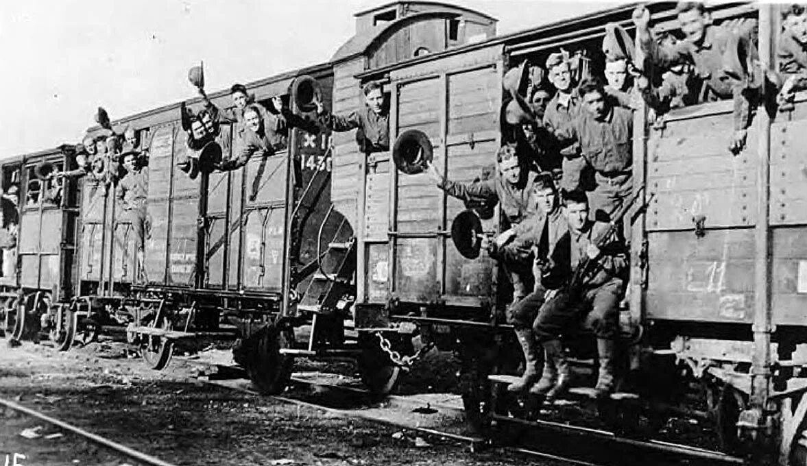 вагон поезда вов