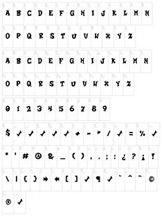 Font mapping