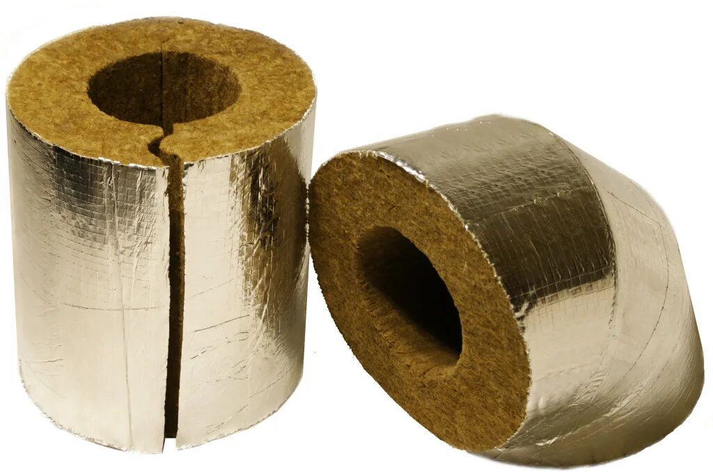изоляция для дымохода. изоляция для дымохода. вентиляционная труба утепленная ду125. цилиндры навивные rockwool 100. цилиндры rockwool 100 кашированные фольгой.