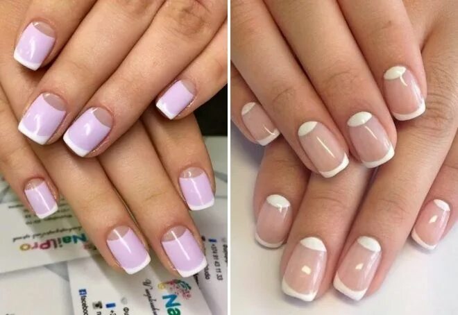 Смешанный стиль маникюра 2018 manicure - De Luxe ВКонтакте