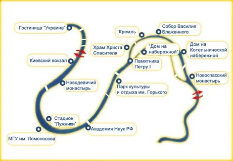 Речные прогулки москва киевская расписание