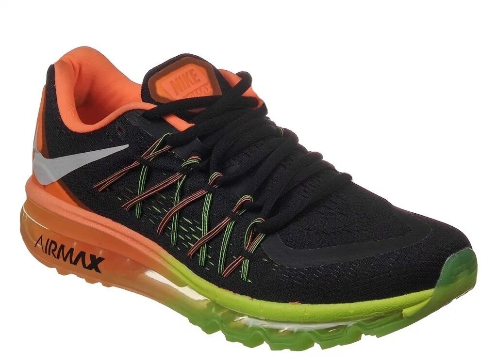 Nike Air Max 2015 Black. Nike Air Max 2015 оранжевые. Найк АИР Макс черно оранжевые. Nike Air Max 2015 bq7548 002. Мужские кроссовки 45 размера купить