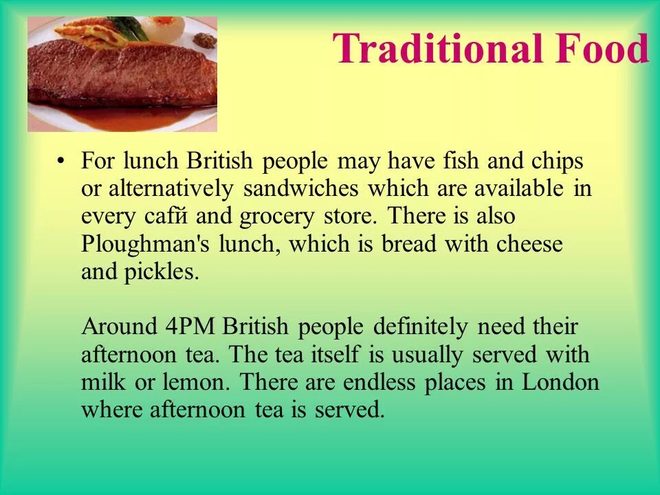 Traditional British food презентация. Traditional English food ланч. British food текст. Traditional English dishes. Фуд текст