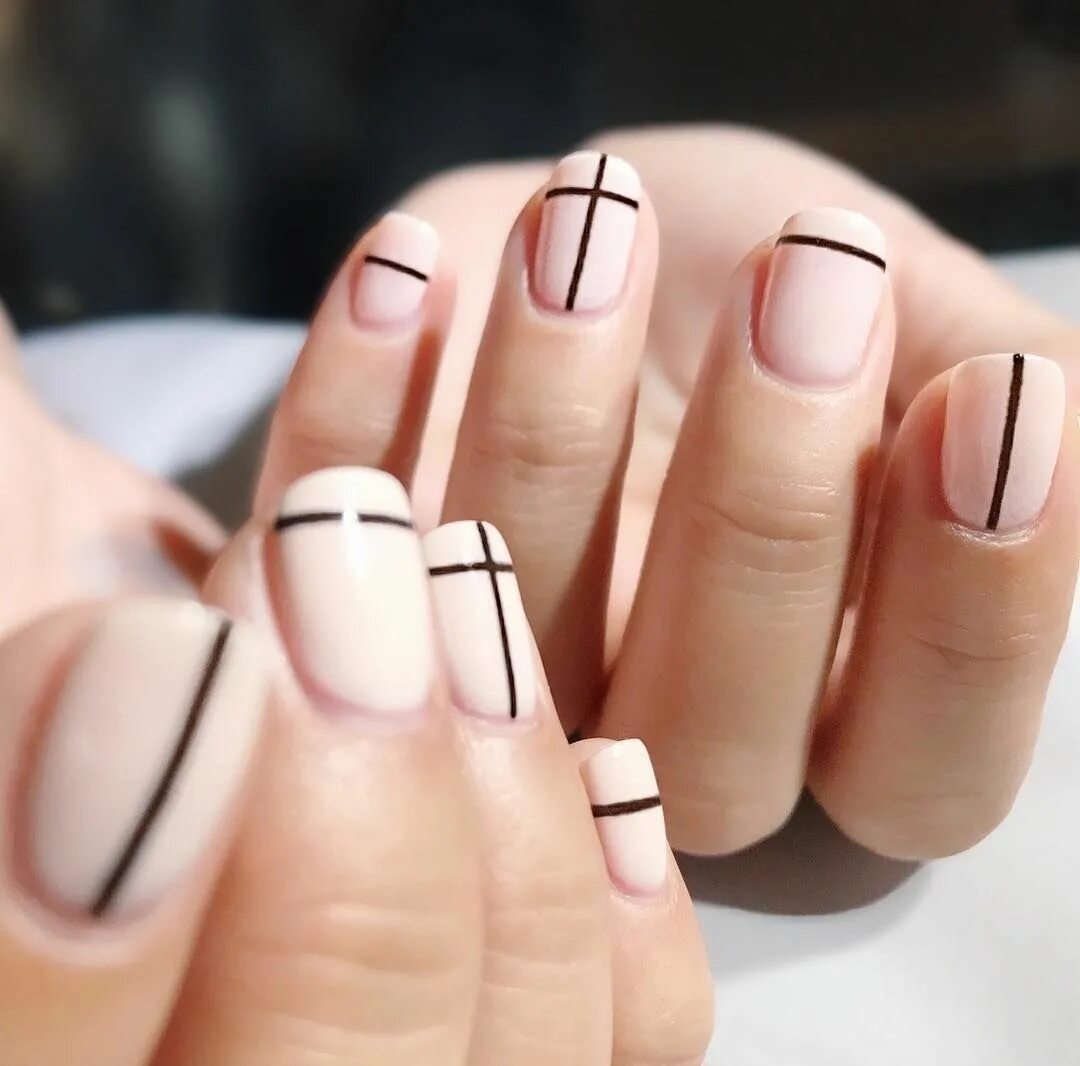 50 Simple Nail Art Designs For Beginners - Lava360 Nails, Simple nail art design