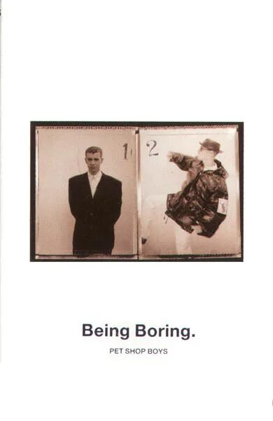 Pet shop boys being bored