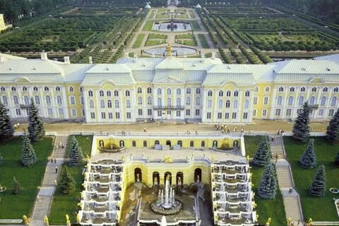 Дворцово парковый ансамбль петродворца