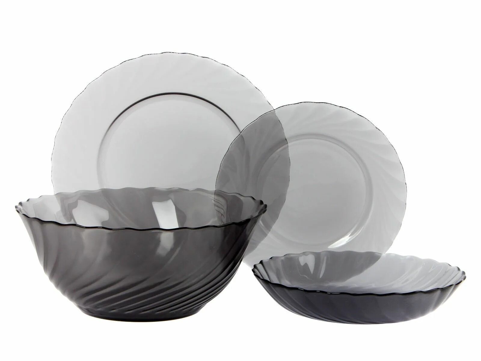 Luminarc 6. Столовый сервиз luminarc trianon graphite 43 предмета n5768. набор столовый 14пр си брим смоки версо. посуда трианон люминарк. сервиз столовый trianon grafit.