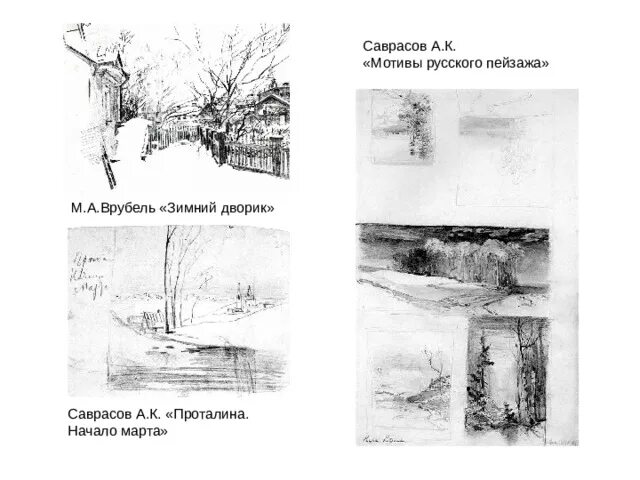 Саврасов книга. Зарисовки саврасова. саврасов графика карандашом. врубель зимний дворик. саврасов зимний дворик.