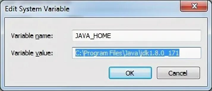 Java home variable