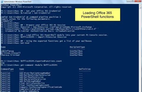 Powershell function