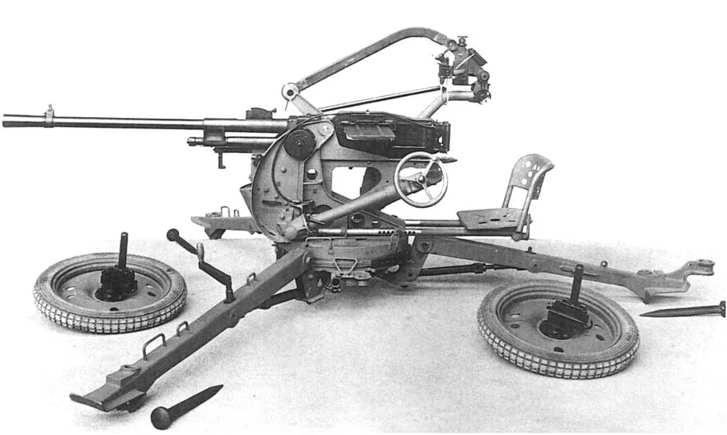 Breda 20/65 Mod 35. 20-Мм автоматическая пушка Breda 35. Breda 20/65 Mod. 1935. Breda Mod. 35.
