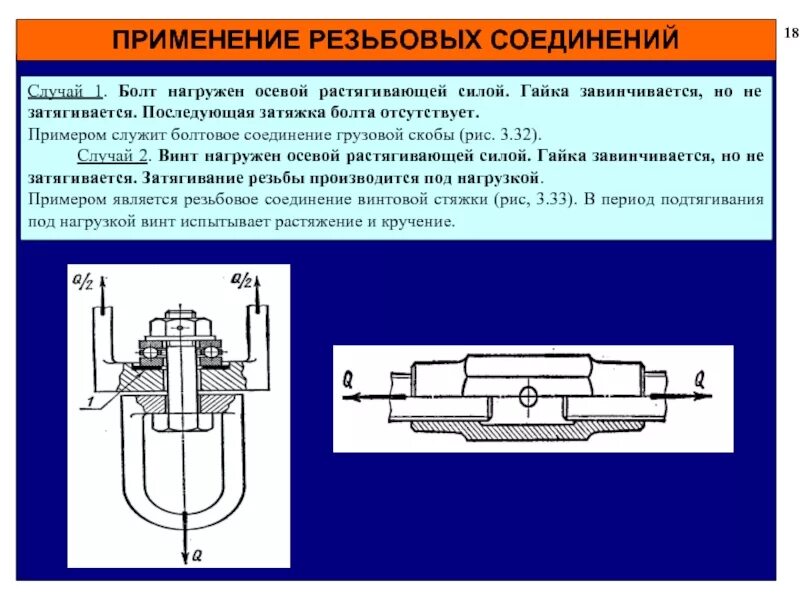 В каких случаях применяют соединение