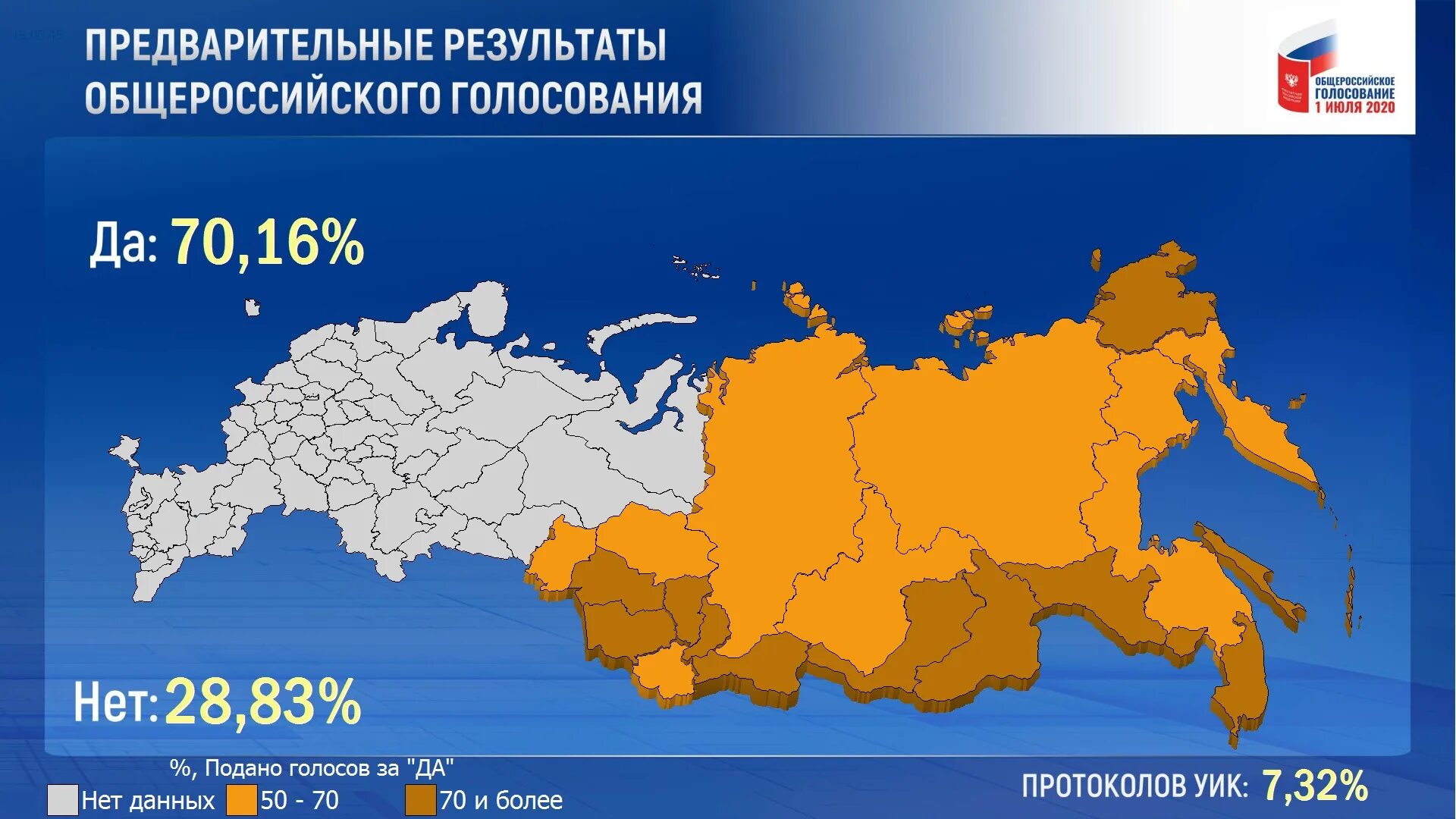 Где больше всего проголосовали