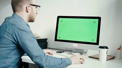 I looked at his monitor