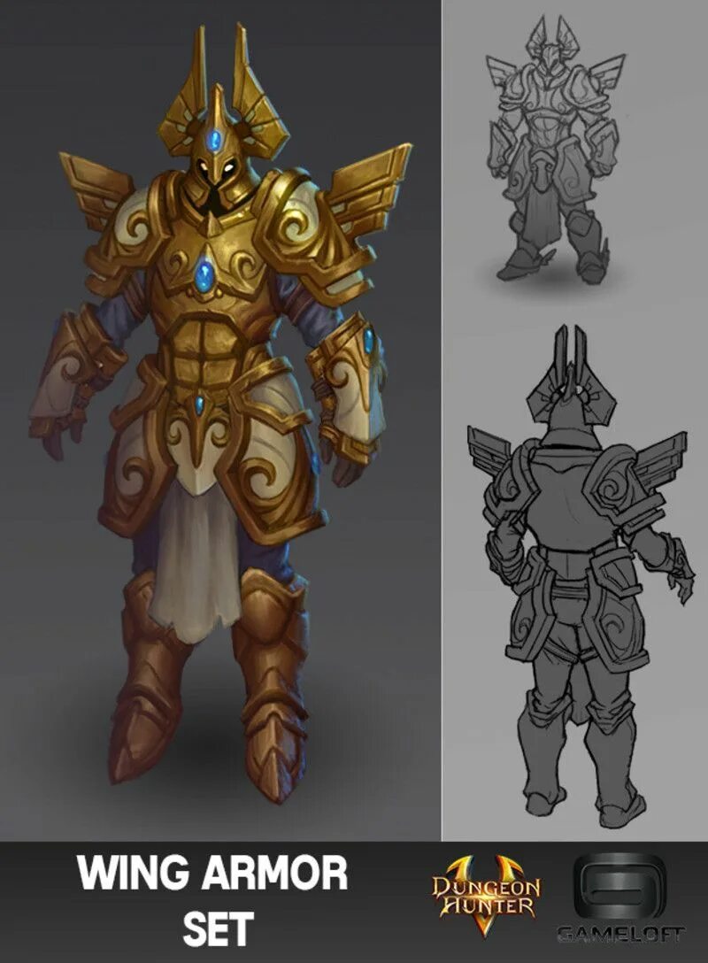 Dungeons armors