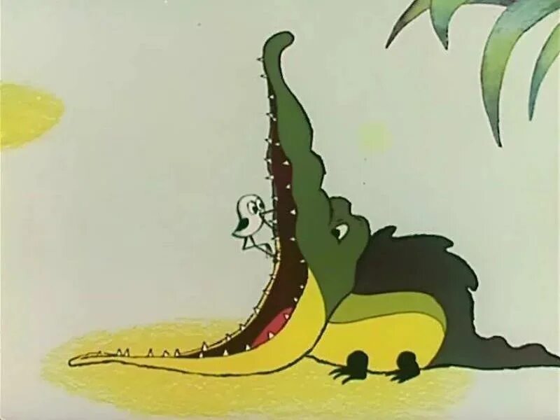 Птичка которая чистит зубы. Птичка Тари 1976. Крокодил и птичка Тари. Крокодил из мультика птичка Тари.