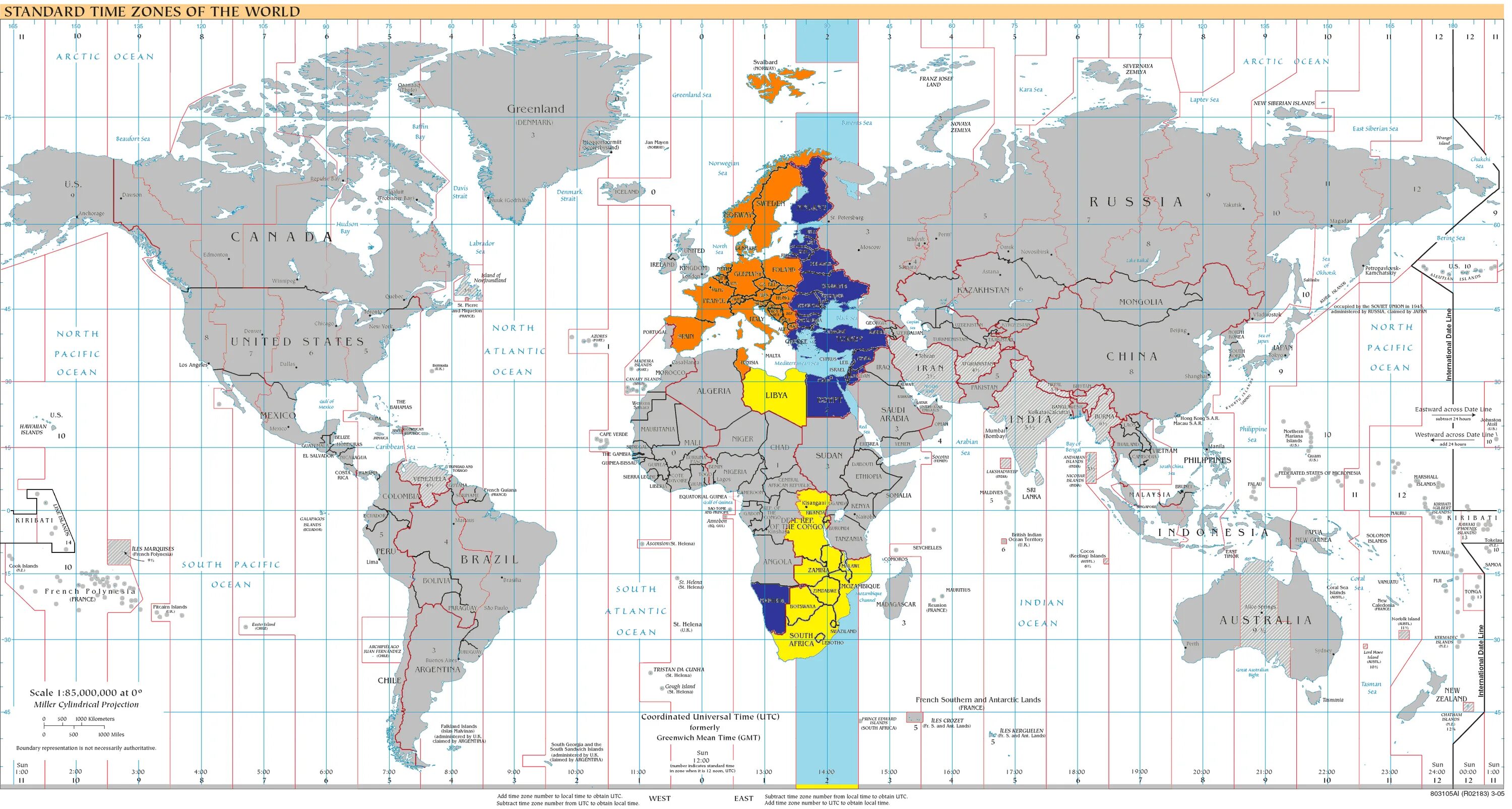 UTC +2. Часовые пояса. Карта часовых поясов. Карта часовых поясов со странами.