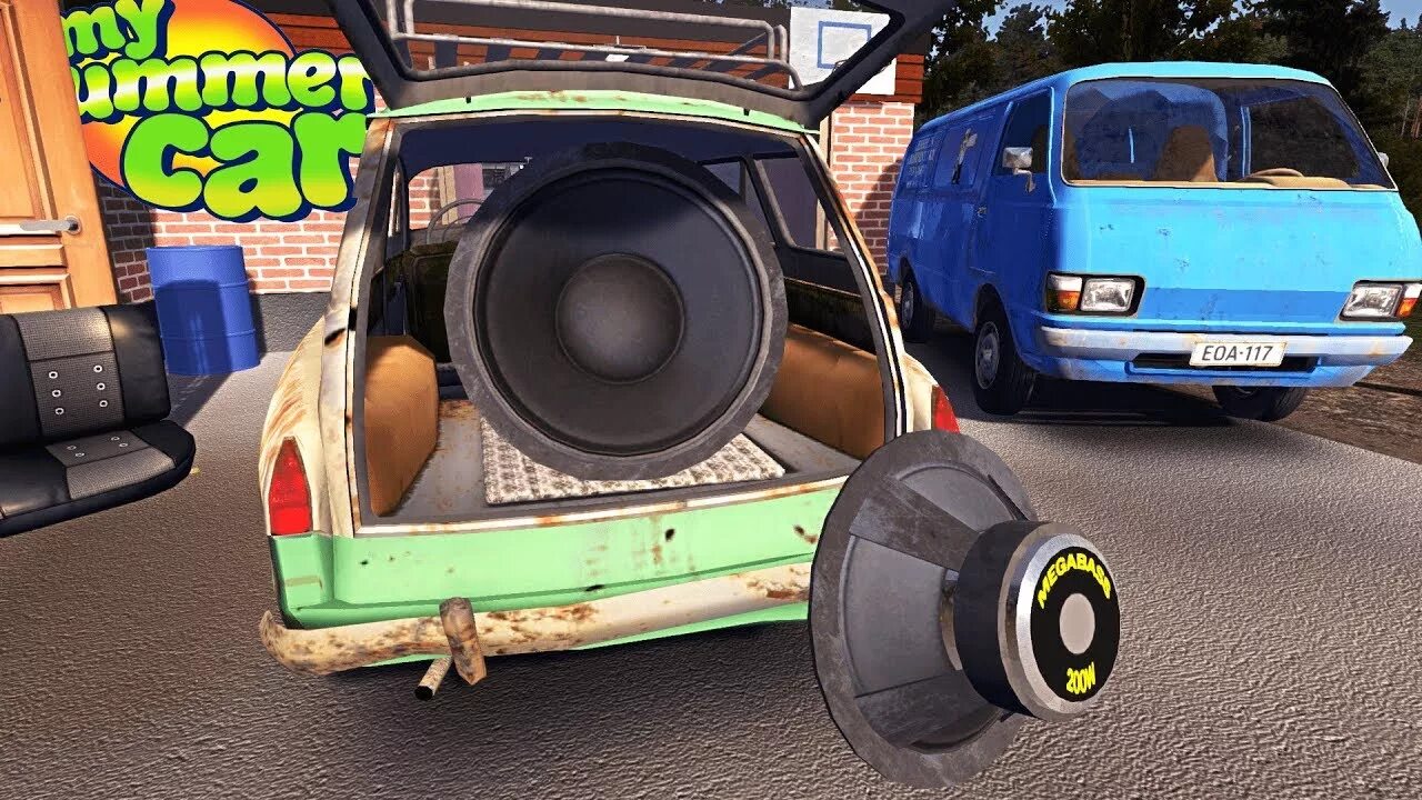 Где диски в my summer car. Сабвуфер в май саммер кар. сабвуферы сатсумы май саммер кар. my summer car subwoofer. колеса в май саммер кар.