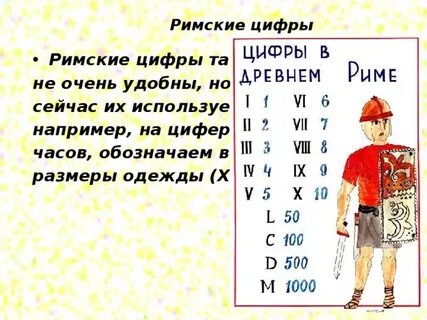 Mcm римские цифры