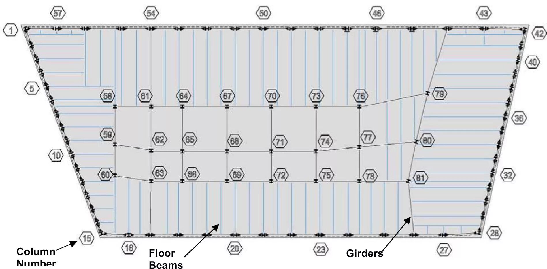 Number of floors. WTC 7. WTC column Plan. WTC 7 Steel Coated. World trade Center Steel columns.