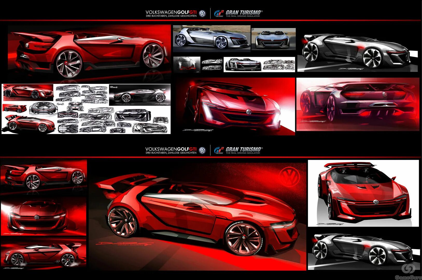 Фольксваген GTI Roadster. Gran Turismo Фольксваген. Gran Turismo WV Vision. Golf Vision Gran Turismo.