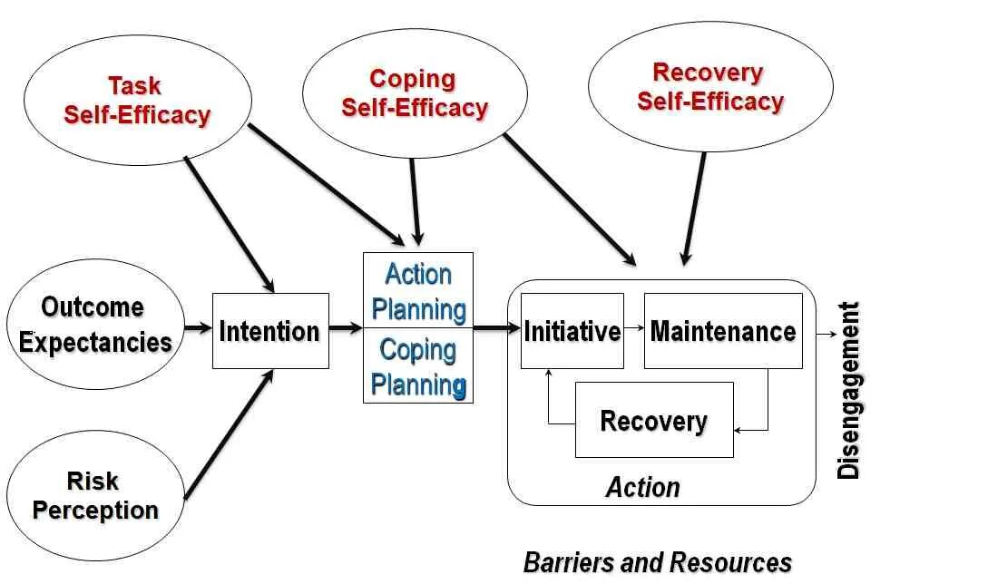 Action process. Risk Perception. Self efficacy Psychology. Self efficacy abstract.