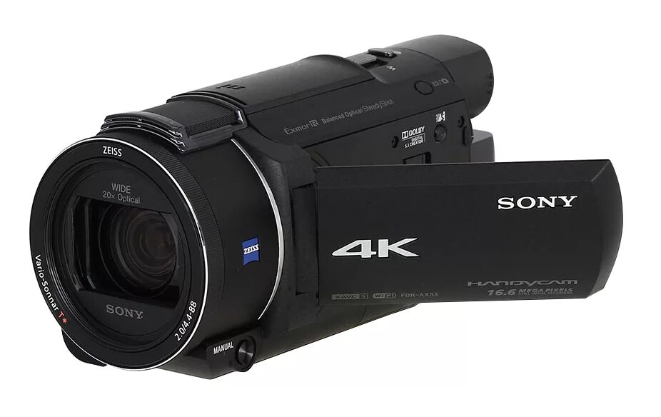 Какая камера на 4 с. Sony FDR-ax53. Видеокамера Sony FDR-ax53.