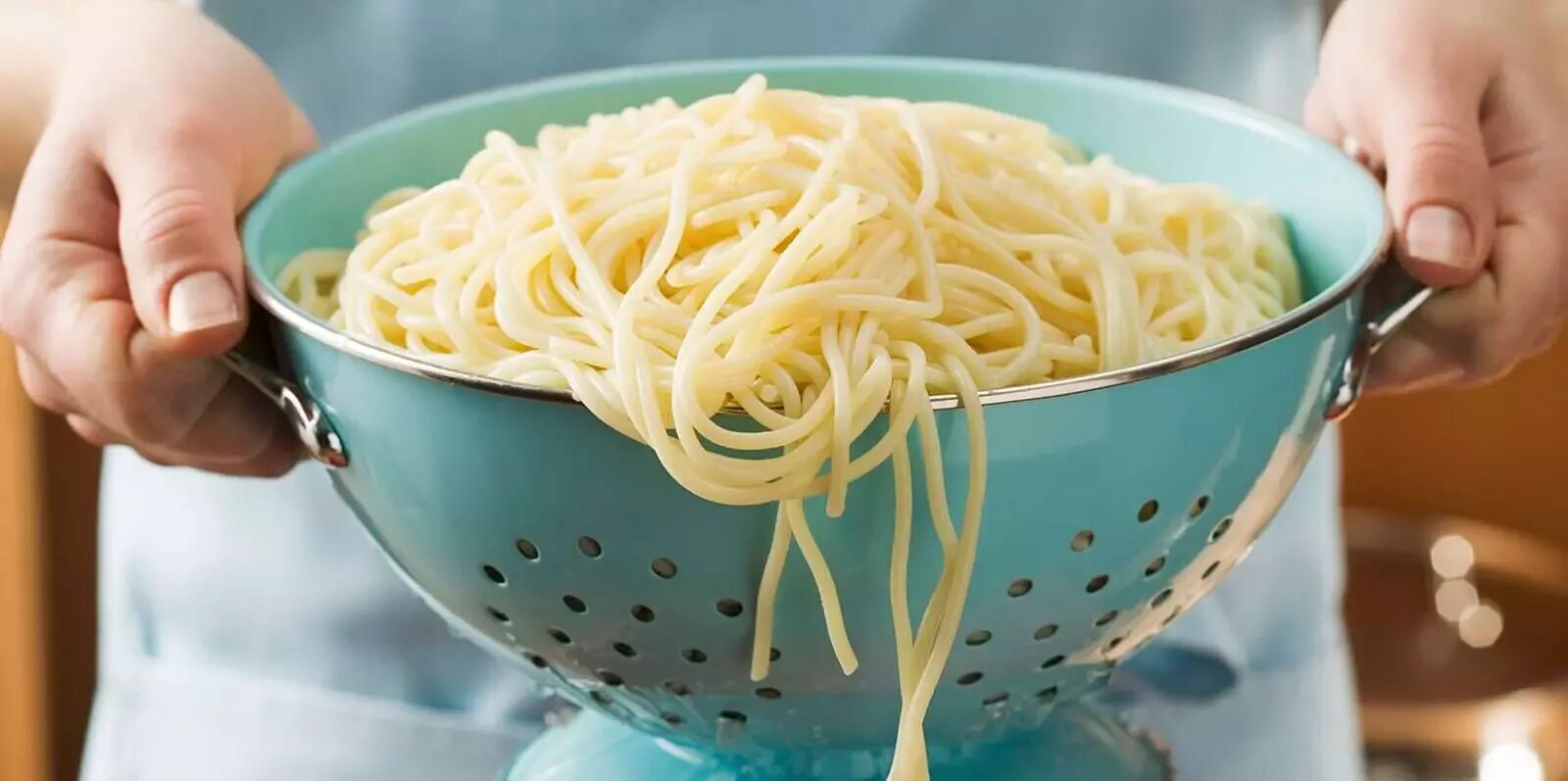 Pasta water. Pasta water