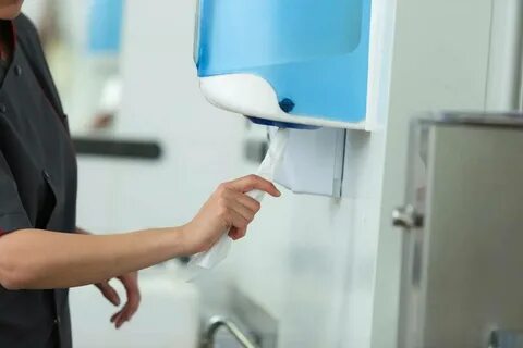 Dry hand wash