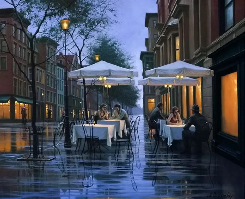 Rain cafe