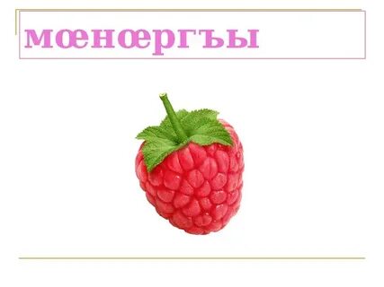 Малина символ