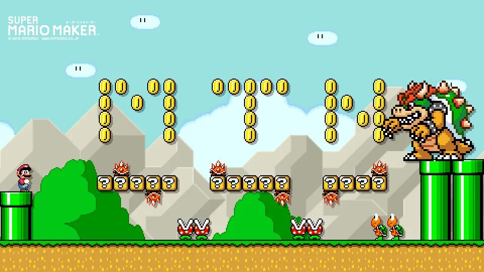 Download mario maker. Игры Марио мейкер. Уровни Марио мейкер 2. Игра Марио тайм. Super Mario maker PC.