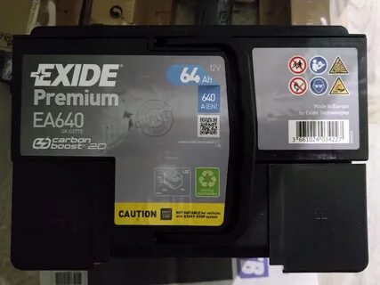 Аккумулятор exide ea640
