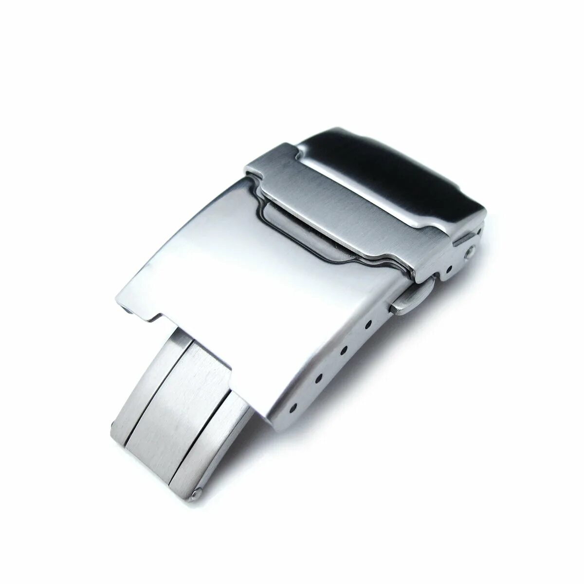 Застежка для браслета для gsm11 BLK. Застежка для часов Rado 04402. Stainless Steel Brushed v-Clasp. Часы с ремешком Stainless Steel.