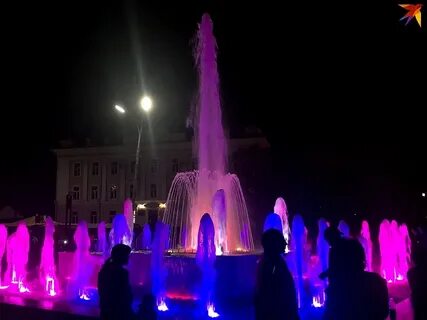 Кто выступал на открытии фонтана в орле