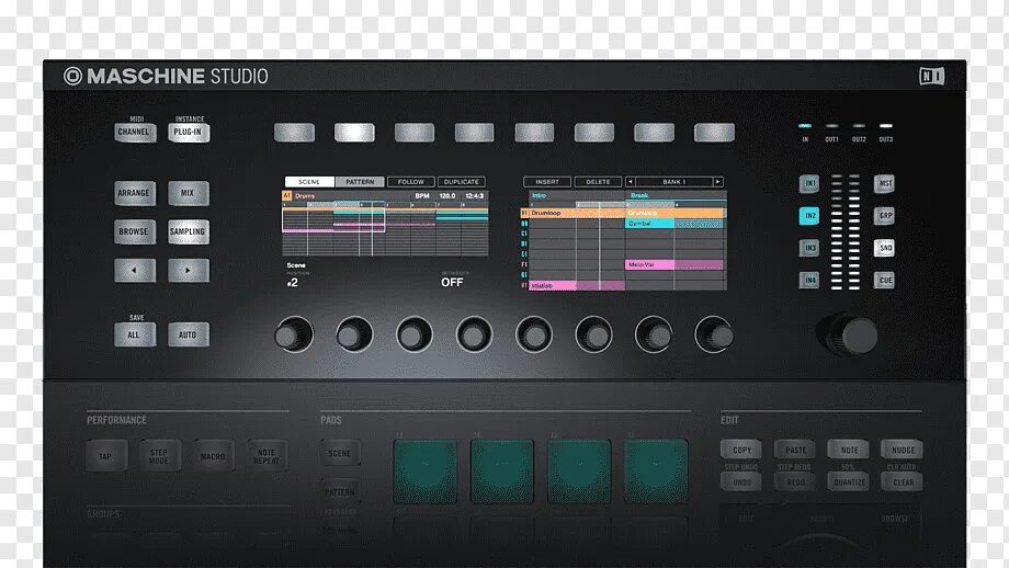 Studio instruments. Akai mpc studio 2. mpc60 от akai. native instruments maschine studio. akai mpc studio.
