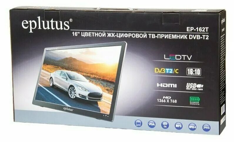 Eplutus dvb t2. Телевизор eplutus ep-162t.