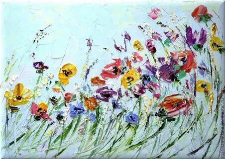 Paint flowers