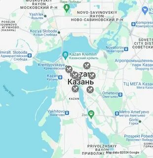 Карта нижнего новгорода где поесть